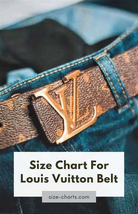 lv belts|lv belt size chart.